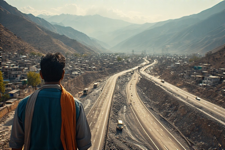 Road construction in Jammu